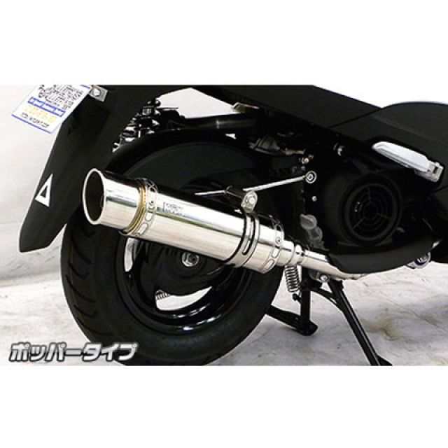 ウイルズウィン アクシスZ アクシスZ用 ロイヤルマフラー ポッパータイプ オプション オプションB＋C WirusWin バイクの通販は