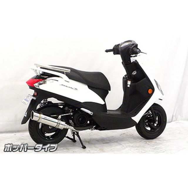 ウイルズウィン アクシスZ アクシスZ用 ロイヤルマフラー ポッパータイプ オプション オプションB＋C WirusWin バイクの通販は