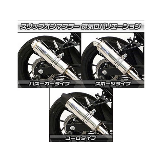 専用ページ　新品Lサイズ ウイルズウィン GSX250R GSX250R用 スリップオンマフラー