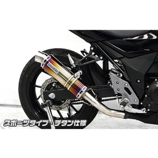 GSX250R 2BK-DN11A用 スリップオン マフラー セットサイレンサー 2017