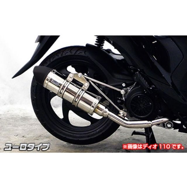 ウイルズウィン MOOVE MOOVE（ムーブ）用 ロイヤルマフラー ユーロタイプ オプション オプションB WirusWin