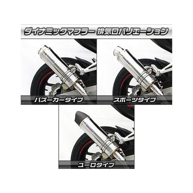 ウイルズウィン CBR250RR CBR250RR用 ダイナミックマフラー ユーロタイプ サイレンサー ステンレス仕様 WirusWin_4