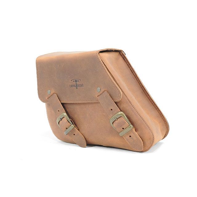 ロングライド ダイナ スイングアームバッグ エイジドレザー DYNA