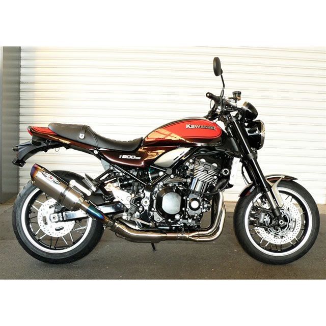 ビートジャパン Z900RS NASSERT-Evolution Type II スリップオンマフラー（クリアチタン） BEET