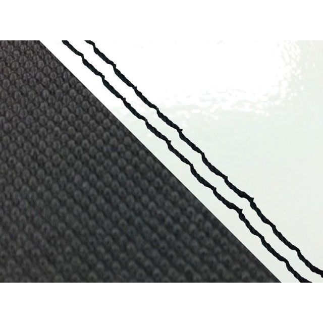 グロンドマン グロム グロム 国産シートカバー エナメルホワイト＆スベラーヌブラック タイプ 張替 仕様 黒ダブルステッチ Grondement バ…の通販は 7,009円