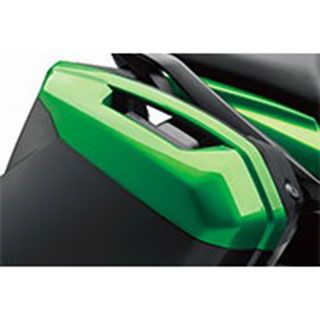カワサキ Ninja 1000 Ninja H2 SX パニアケースカバー 左右セット（メタリックスパークブラック） KAWASAKI バイク