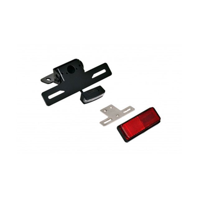 プーチ V STROME ライセンスサポート（ブラック） Puig バイク 外装