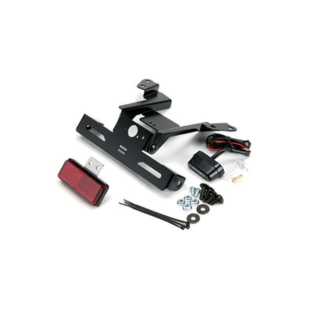 プーチ ER6n/f ライセンスサポート（ブラック） Puig バイクの通販は外装