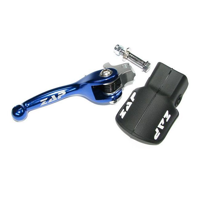 ザップテクニクス KX250F ZAP FLEXブレーキレバー KX250F 04-12 BLUE ZAPTECHNIX