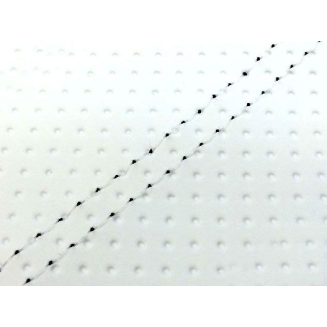 グロンドマン ジャイロX ジャイロX（TD01） 国産シートカバー エンボスホワイト タイプ 張替 ツートン生地 - 仕様 透明ダブルステッチ Gr…の通販は 5,023円
