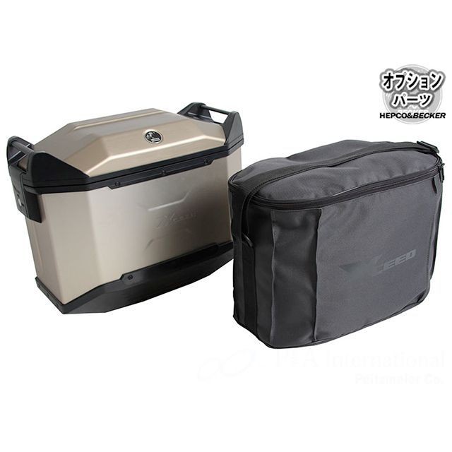ヘプコ＆ベッカー Xceed / エクシード用オプション インナーバック（ブラック） HEPCO＆BECKER バイクの通販は