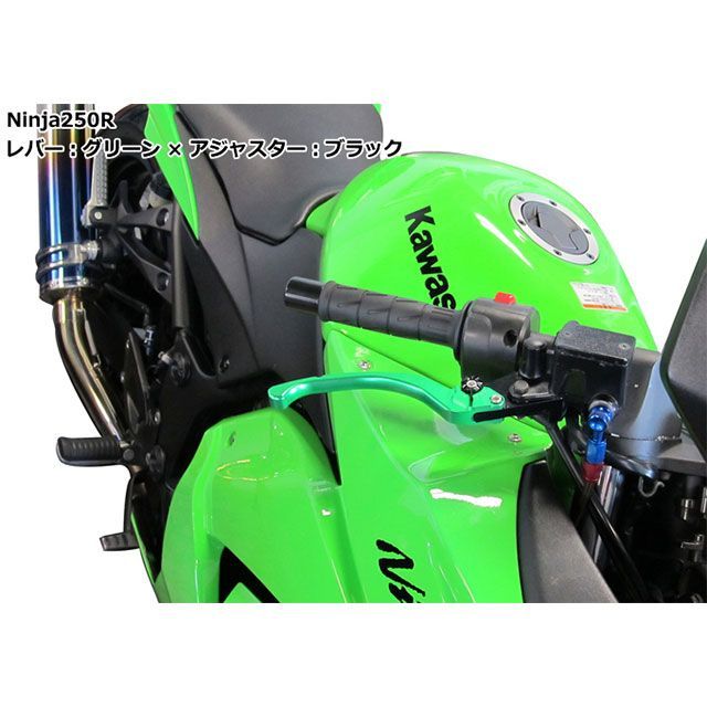 ユーカナヤ RG250Γ ツーリングタイプ アルミ削り出しビレットレバー（レバーカラー：オレンジ） カラー 調整アジャスター：チタン U-KANAYA