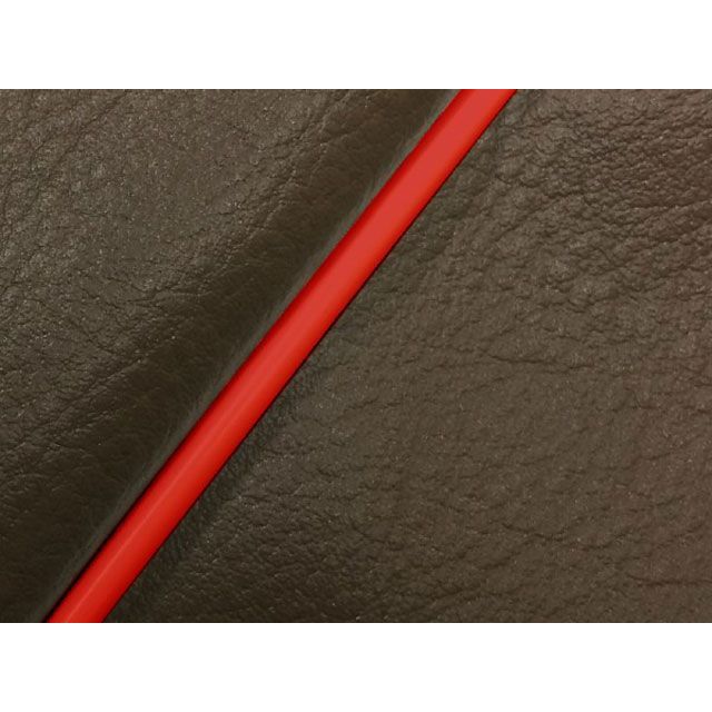 グロンドマン ジュリオ ジュリオ（AF52） 国産シートカバー ダークブラウン タイプ 被せ 仕様 赤パイピング Grondement バイクの通販は