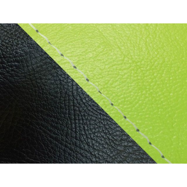 グロンドマン ジュリオ ジュリオ（AF52） 国産シートカバー ライムグリーン＆黒 タイプ 被せ 仕様 透明ステッチ Grondement バイクの通販は 4,792円