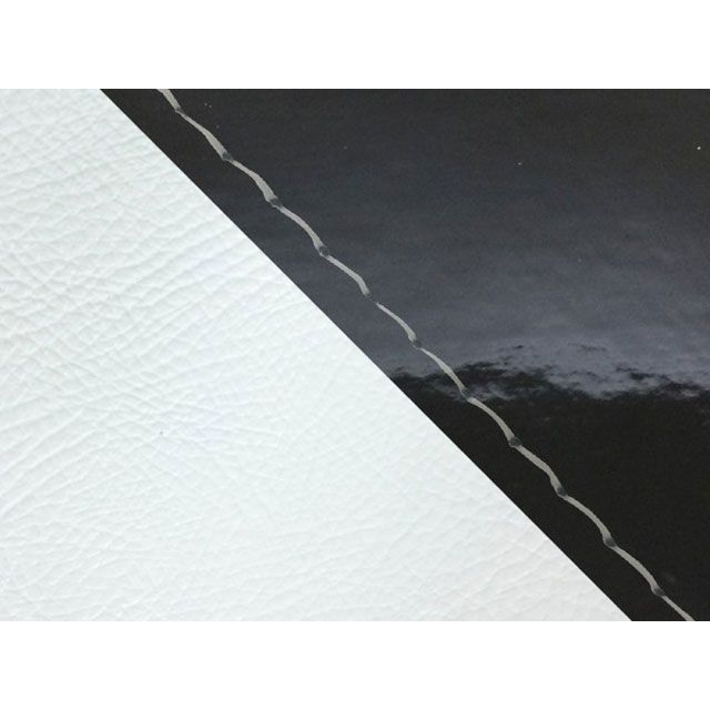 グロンドマン ジョルカブ ジョルノ ジョルノ（AF24）/ジョルカブ（AF53） 国産シートカバー エナメルブラック＆白 タイプ 張替 仕様 透明ス…の通販は