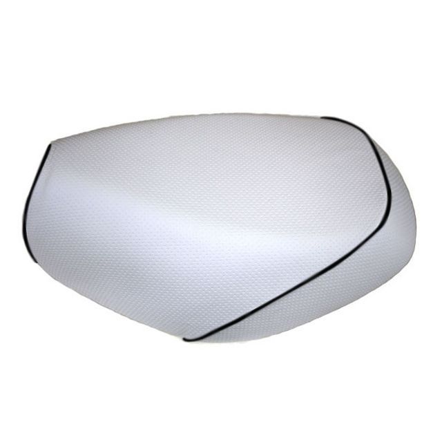 グロンドマン ジョルノクレア ジョルノクレア（AF54） 国産シートカバー エンボスホワイト タイプ 張替 ツートン生地 - 仕様 黒パイピング G…