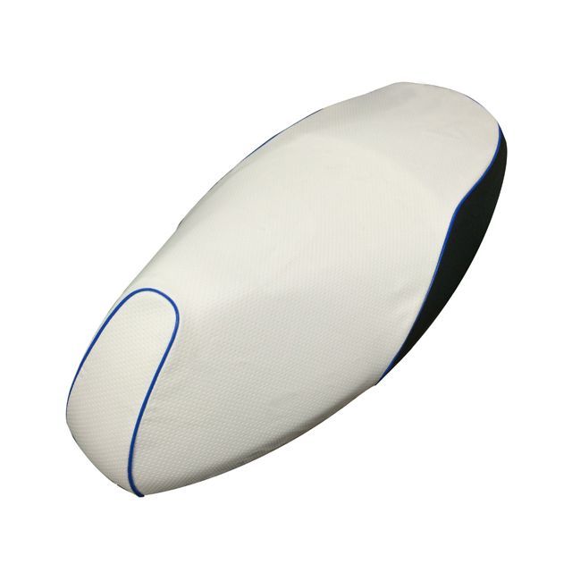 グロンドマン ジョルノクレア ジョルノクレア（AF54） 国産シートカバー エンボスホワイト タイプ 張替 ツートン生地 黒 仕様 青パイピング G…の通販は