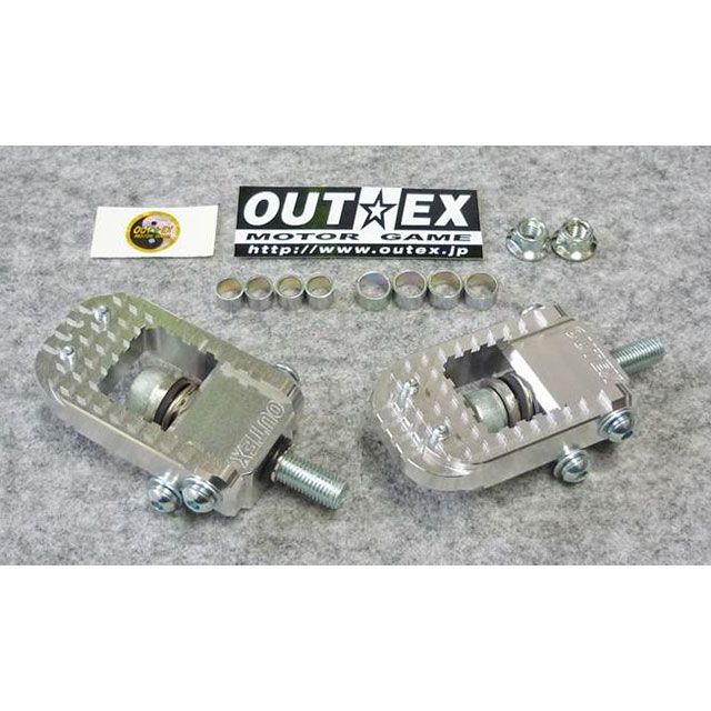 アウテックス 汎用 Fステップ M10×90L（クリアー） OUTEX バイク