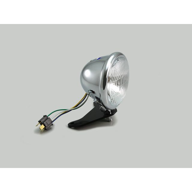 ハリケーン レブル250 レブル500 4.5ベーツタイプヘッドライトキット（クロームメッキ） HURRICANE バイクの通販は