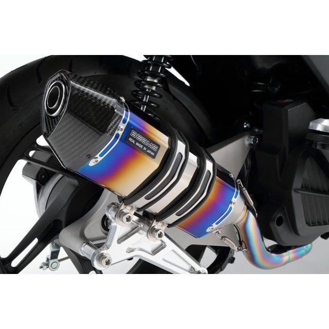 ビームス PCX150 CORSA-EVO II マフラー ヒートチタン 政府認証 BEAMS