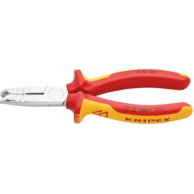 クニペックス 1346-165 絶縁マルチストリッピングプライヤー（SB） KNIPEX