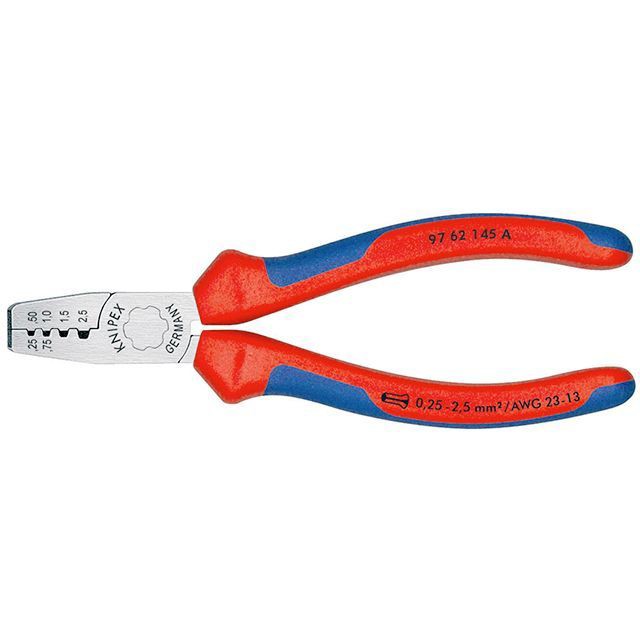 クニペックス 9762-145A エンドスリーブ用圧着ペンチ KNIPEX バイク 車 自動車 自転車の通販は