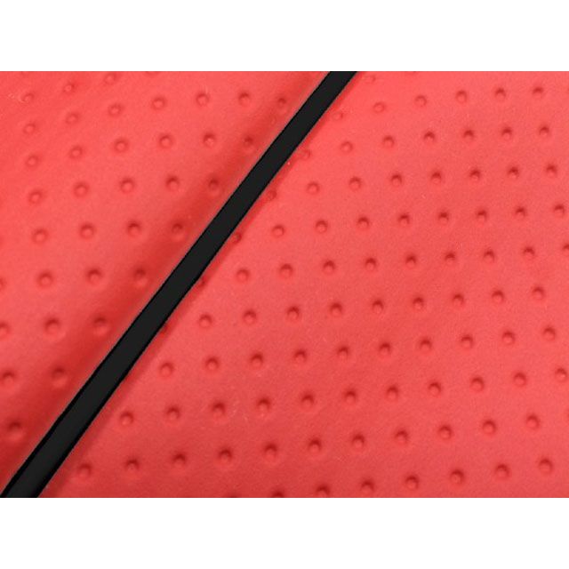 グロンドマン スクーピー スクーピー（AF55） 国産シートカバー フルエンボスレッド タイプ 被せ 仕様 黒パイピング Grondement バイクの通販は