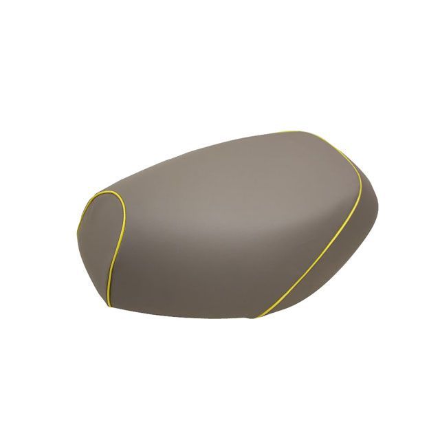 グロンドマン アドレス110 アドレス110（EBJ-CE47A）4ストローク/スズキ グロンドマン国産シートカバー 被せ（グレー/黄色パイピング）…の通販は 6,711円