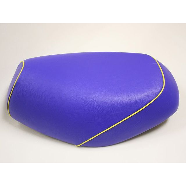 グロンドマン スマートディオ スマートディオ（AF56） 国産シートカバー 青 タイプ 被せ 仕様 黄パイピング Grondement