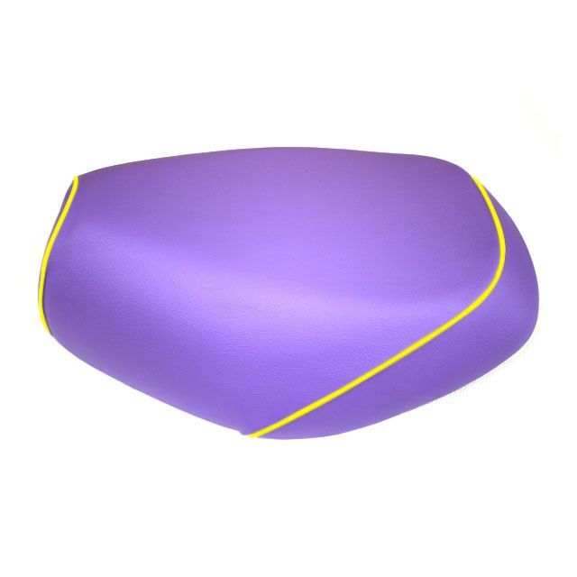 グロンドマン アドレス110 アドレス110（EBJ-CE47A）4ストローク/スズキ グロンドマン国産シートカバー 被せ（パープル/黄色パイピング…の通販は