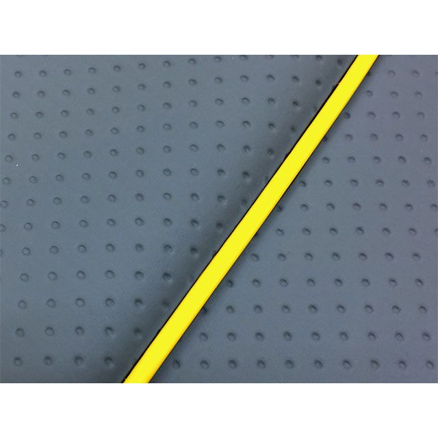 グロンドマン アドレス110 アドレス110（EBJ-CE47A）4ストローク/スズキ グロンドマン国産シートカバー 被せ（フルエンボスグレー/黄色…の通販は 7,576円