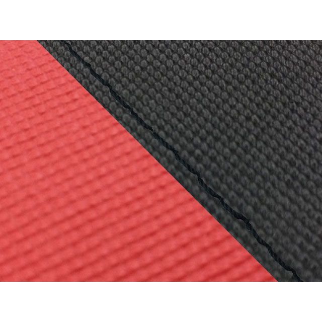 グロンドマン ダンク ダンク（AF74） 国産シートカバー 張替 スベラーヌブラック＆スベラーヌレッド 仕様 黒ステッチ Grondement