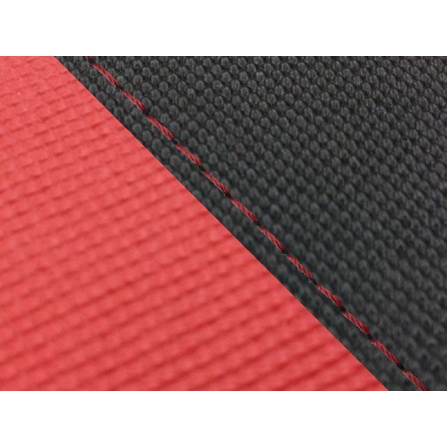 グロンドマン ダンク ダンク（AF74） 国産シートカバー 張替 スベラーヌブラック＆スベラーヌレッド 仕様 赤ステッチ Grondement
