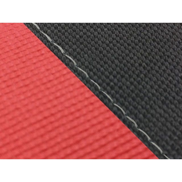 グロンドマン ダンク ダンク（AF74） 国産シートカバー 張替 スベラーヌブラック＆スベラーヌレッド 仕様 透明ステッチ Grondement