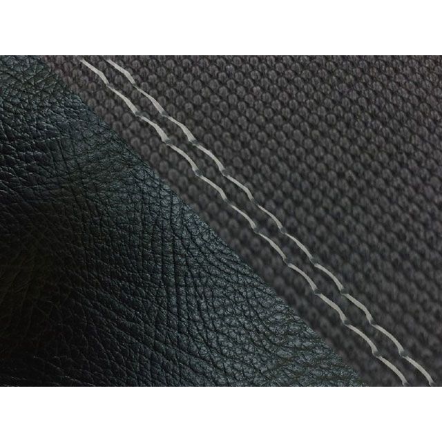 グロンドマン ダンク ダンク（AF74） 国産シートカバー 張替 スベラーヌブラック＆黒 仕様 透明ダブルステッチ Grondement 6,306円