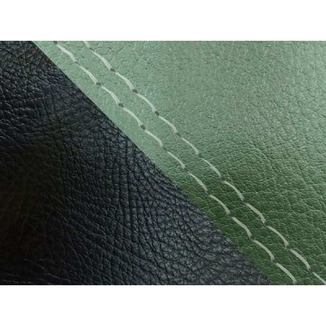 グロンドマン ダンク ダンク（AF74） 国産シートカバー 張替 ダークグリーン＆黒 仕様 透明ダブルステッチ Grondement バイクの通販は
