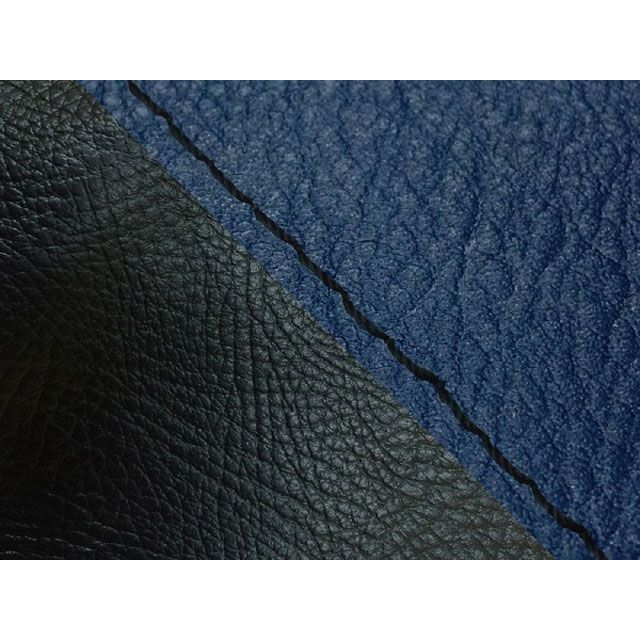 グロンドマン ダンク ダンク（AF74） 国産シートカバー 張替 ネイビー＆黒 仕様 黒ステッチ Grondement
