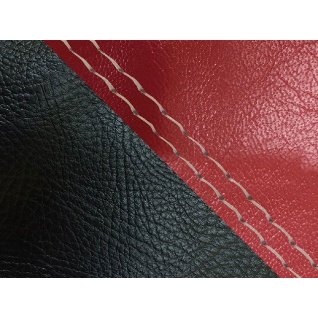 グロンドマン ダンク ダンク（AF74） 国産シートカバー 張替 ワインレッド＆黒 仕様 透明ダブルステッチ Grondement バイクの通販は