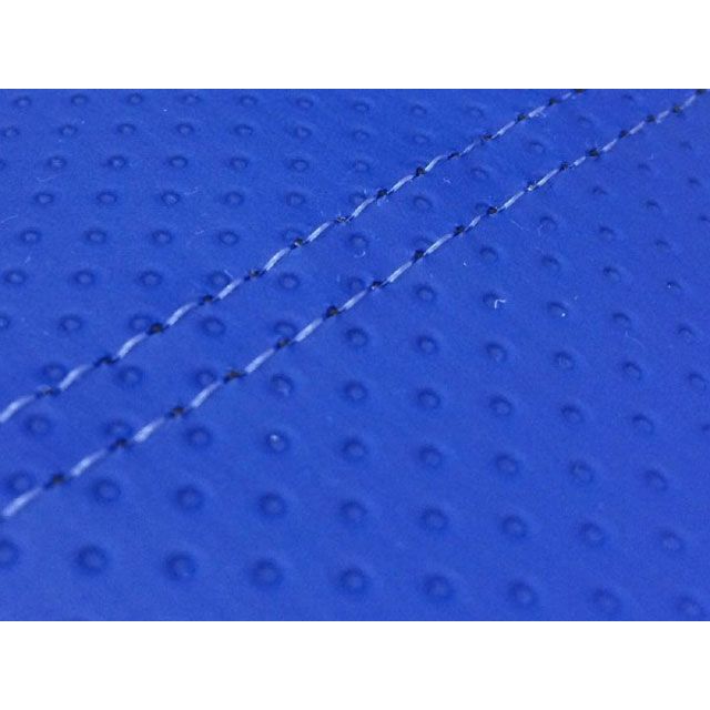 グロンドマン トピック トピック（AF38） 国産シートカバー 張替 エンボスブルー 仕様 透明ダブルステッチ Grondement バイクの通販は 5,584円