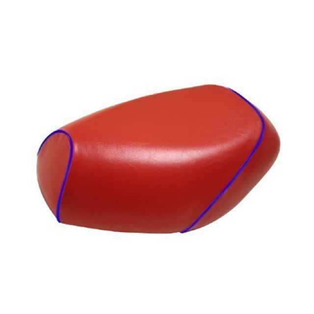 グロンドマン トピック トピック（AF38） 国産シートカバー 張替 赤 仕様 青パイピング Grondement バイクの通販は