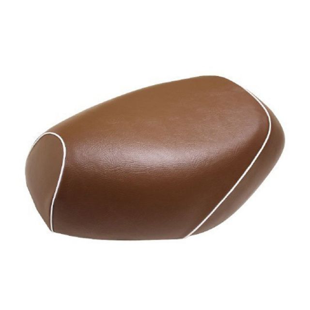 グロンドマン トピック トピック（AF38） 国産シートカバー 張替 茶 仕様 白パイピング Grondement バイクの通販は 5,023円