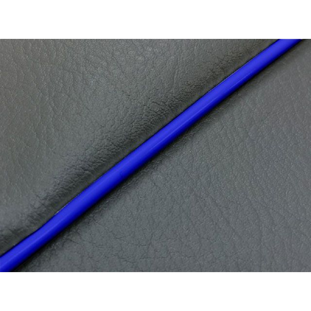 グロンドマン ハンターカブ ハンターカブ（CT110） 国産シートカバー 張替 ダークグレー 仕様 青パイピング Grondement