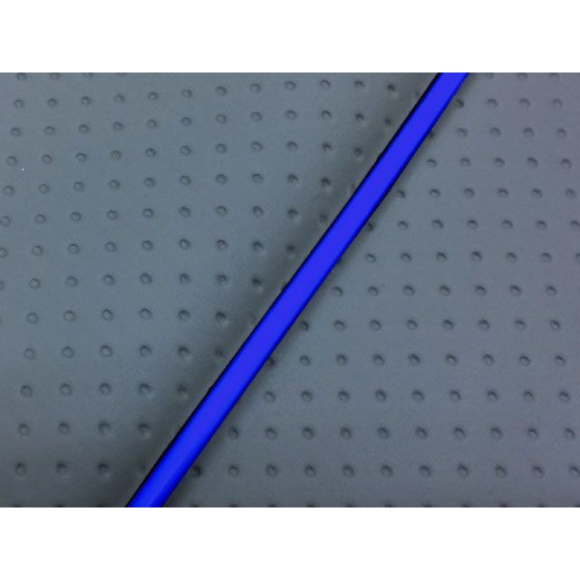 グロンドマン ライブディオ ライブディオ（AF34/35） 国産シートカバー フルエンボスグレー タイプ 被せ 仕様 青パイピング Grondeme…の通販は