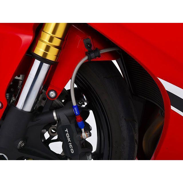 スウェッジラインプロ CBR1000RR/SP ABS フロントブレーキホースキット バイピース（ステンレス） ホースカラー ブラック SWAGE-…