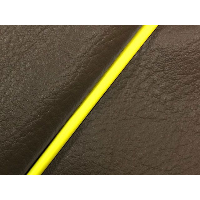 グロンドマン リード90 リード90（HF05） 国産シートカバー ダークブラウン タイプ 被せ 仕様 黄パイピング Grondement バイクの通販は 5,167円