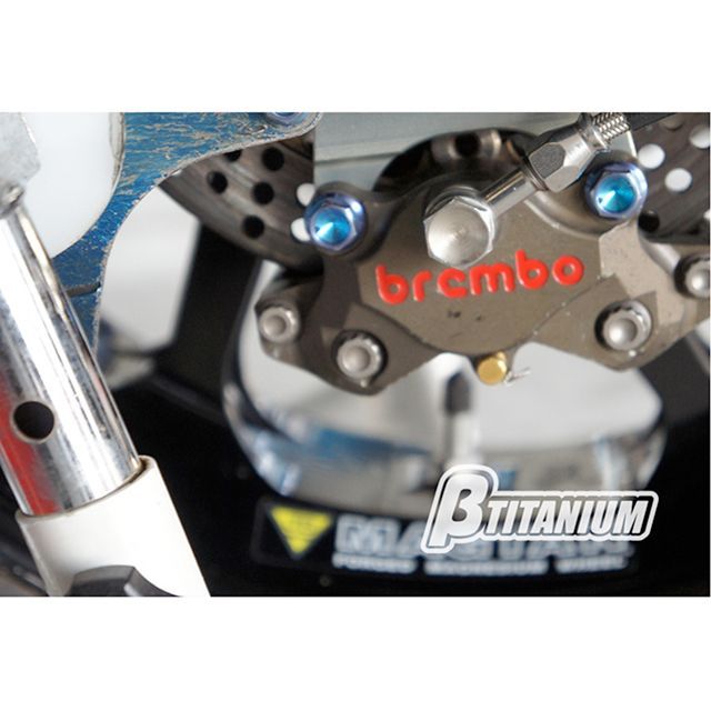 ライオン ベータチタニウム ZX-10R ZX-6R リアキャリパーマウントボルト