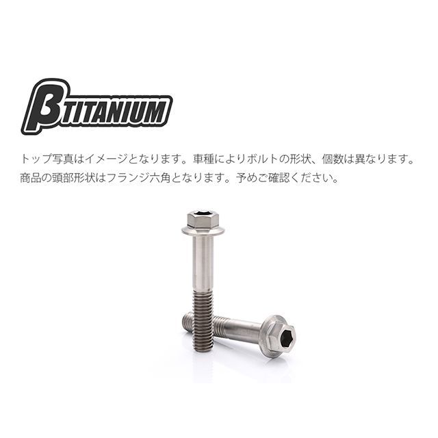 正規品／ベータチタニウム YZF-R1/M YZF-R6 エキゾーストスタッドナットキット 仕様 ブラウンゴールド（陽極酸化あり） βTITANIU… ベータチタニウム YZF-R1⁄M YZF-R6 フロントフォークピンチボルト