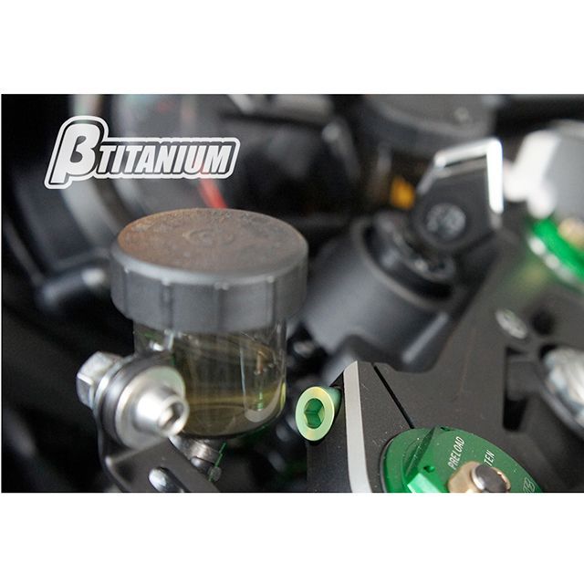 ベータチタニウム ZRX1200DAEG ZRX1200R ステアリングステムトップボルトキット 仕様 ローズピンク（陽極酸化あり） βTITANI…_4