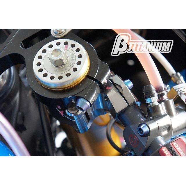 ベータチタニウム ZRX1200DAEG ZRX1200R ステアリングステムトップボルトキット 仕様 ローズピンク（陽極酸化あり） βTITANI…_5