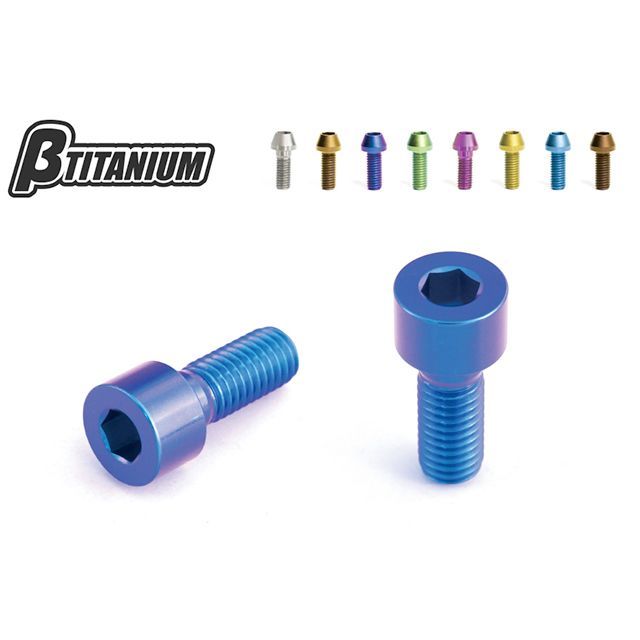 ベータチタニウム ZX-10R ハンドルクランプボルトキット 仕様 ウッド